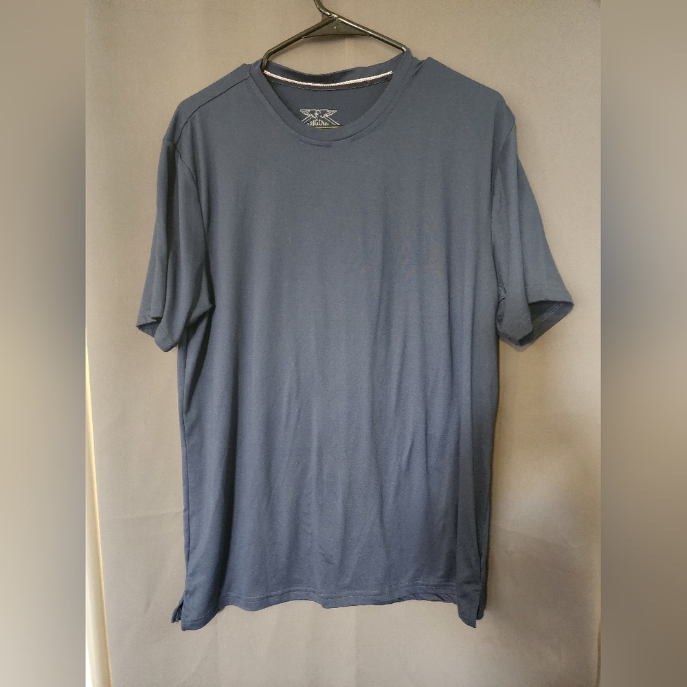 Original Weatherproof T-shirt, Men's Large Blue Vintage Crewneck T-Shirt